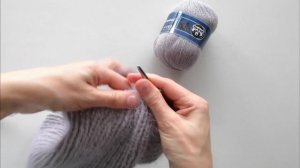 Пух норки. Тыковка с одним отворотом.