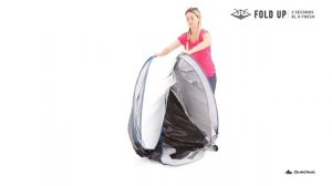 HOW TO... FOLD QUECHUA 2 SECONDS 0 XL FRESH