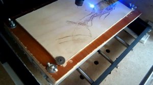 Выжигаем фото лазером на станке CNC 3018 pro