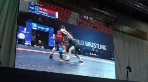 Repechage WW - 50 kg: E. SHILSON (USA) v. T. NASIROVA (AZE)