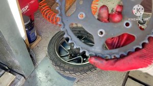 ? 56000 КМ BAJAJ DOMINAR ТО. ЧАСТЬ 3. ЗАМЕНА ЦЕПИ И ЗВЁЗД, ПОДШИПНИКИ