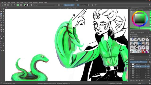 О моих романах и творчестве в целом разговорный speedpaint