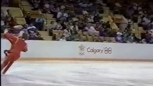 Bestemianova & Bukin Бестемьянова и Букин (URS) - 1988 Calgary, Ice Dancing, Comp Dance No 3 (US AB