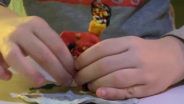 Пластилиновые драконы из мультика "Как приручить дракона" смотреть онлайн