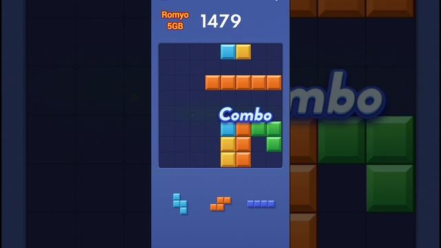 Block Blast Puzzles Adventure || #shorts #romyo5gb #gameplay