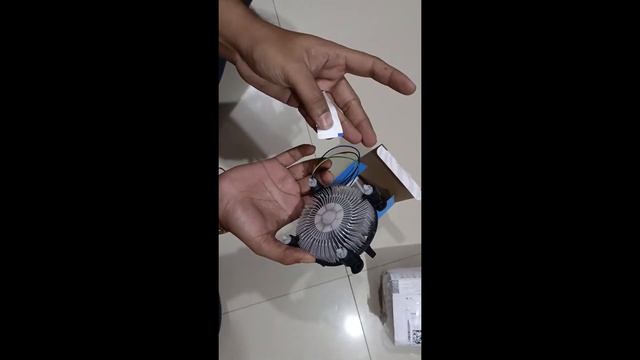Unboxing ZEBRONICS CPU Fan socket 775/1150/1155/1156 Cooler (Black) смотреть онлайн
