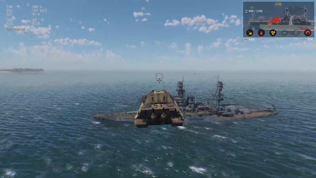 Flying Jagdtiger vs Battleship смотреть онлайн