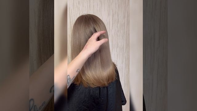 Шатуш, плюс затемнение волос блонда