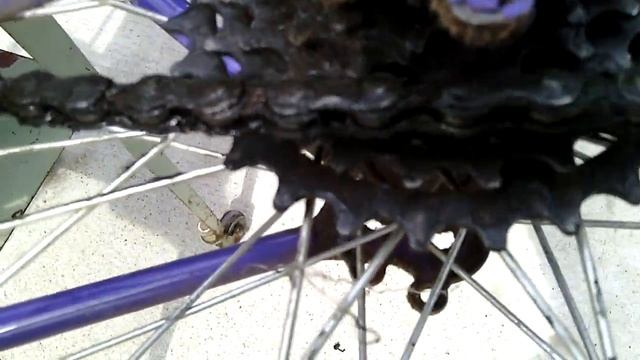 Как не стоит смазывать велосипедную цепь смотреть онлайн