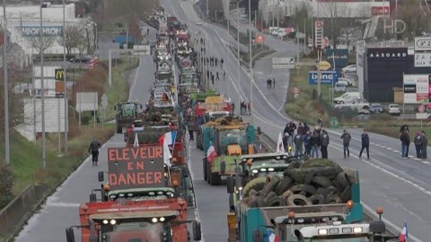 Во Франции протестующие фермеры обещают перекрыть все трассы, которые ведут в Париж
