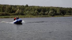 Лодка Азимут Эверест 405 мотор Ямаха 15.mp4