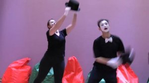 Шуточная пантомима с элементами танца и степа
