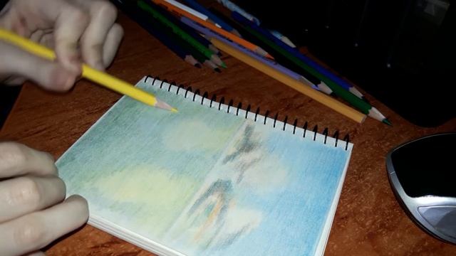 Миниатюры акварельными карандашами. Часть 1 смотреть онлайн