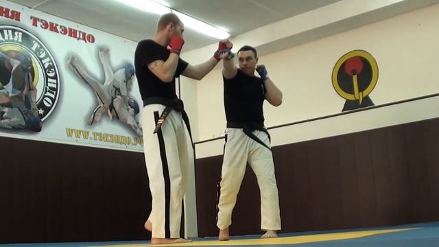 Школа Единоборств: прямой удар рукой (Тэкэндо) смотреть онлайн