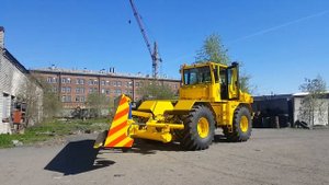 Манипулирование отвалом грейдозера