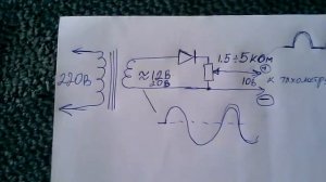Проверка тахометра Yamaha XJ400/600. Простой способ.