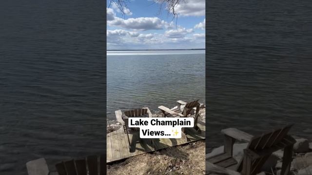 Lakefront Home sited on the shores of Lake Champlain in Vermont