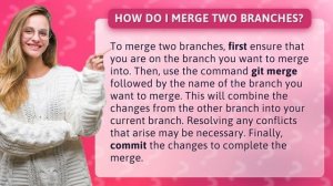 How do I merge two branches?