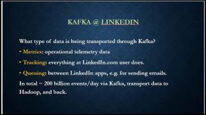 Apache Kafka Hadoop Ecosystem Tool