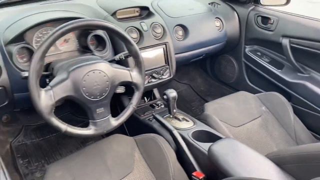 Экспресс обзор MITSUBISHI ECLIPSE SPYDER 2.4 AT 2003 смотреть онлайн
