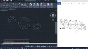 AutoCAD Örnek Çizim - 21 / AutoCAD Practice Drawing 21