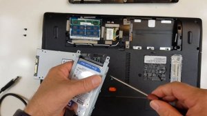 Acer 5750G SSD hard drive upgrade