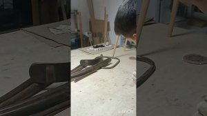 Реставрация старинного венского стула 19 века.