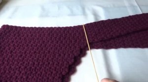 Капор крючком