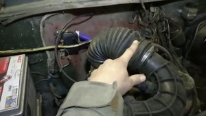 Воздушный фильтр ВАЗ 2112 на УАЗ 469