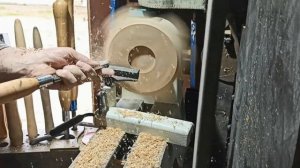 Квадратная тарелочка на токарном