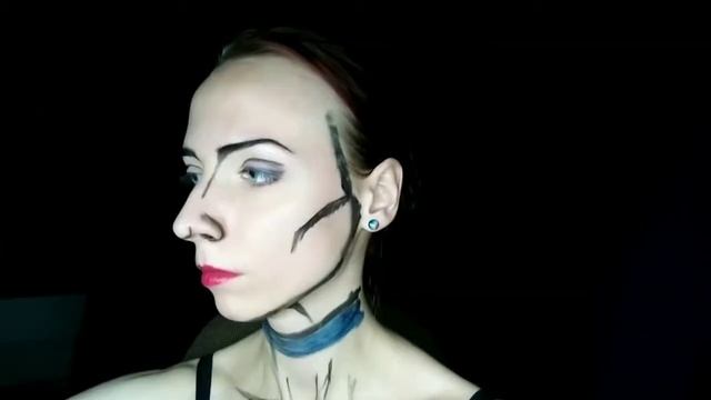 Make up Black Cat. Грим Черная Кошка смотреть онлайн