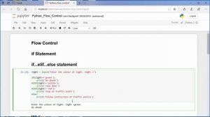 If elif else in Python Flow control Python Hands on 8