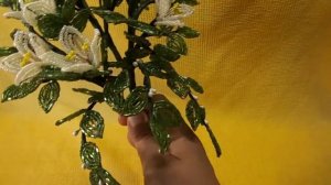 дерево из бисера "Невеста"