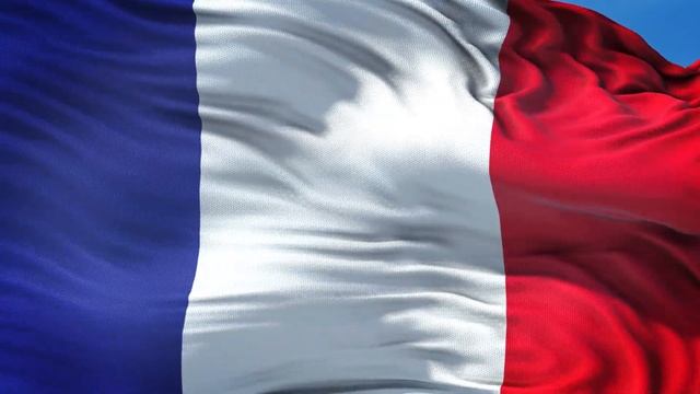 France Flag 5 Minutes Loop - FREE 4k Stock Footage - Realistic French Flag Wave Animation смотреть онлайн
