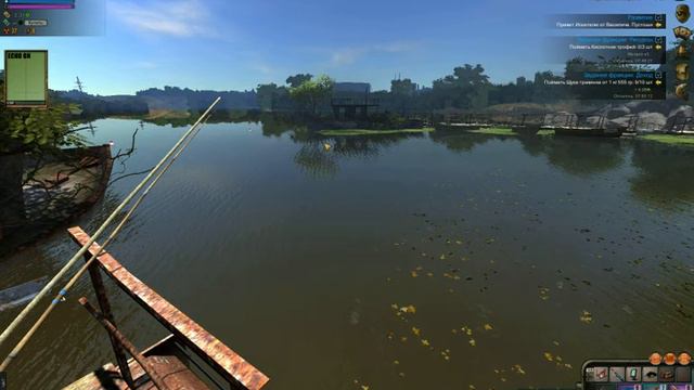 Atom Fishing II Трофейный голавль! смотреть онлайн