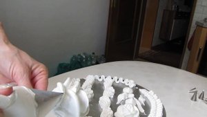 Розы на кукурузных палочках.