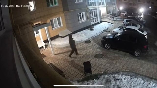 Момент поджога машины в Твери смотреть онлайн