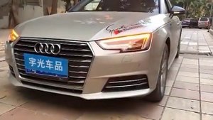 Передние фары Ауди А4 B9 2015-2020 V3 type
