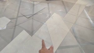 кварц винил углом 45° очень красиво
