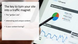 Internet Marketing: The key to turn your site into a traffic magnet