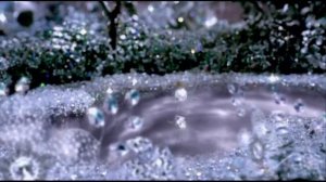 Футаж Ледяная капля