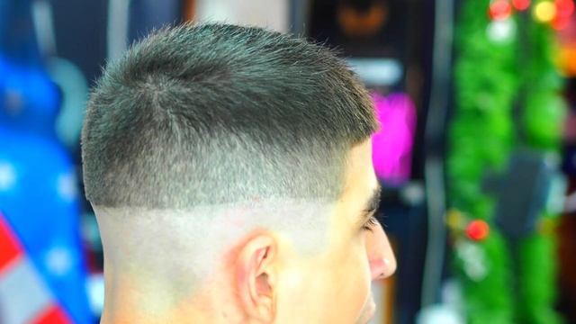 Мужская стрижка Фейд для начинающих с переходом смотреть онлайн