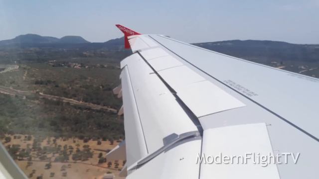 airberlin A321 ✈ Landing Palma De Mallorca | HD смотреть онлайн