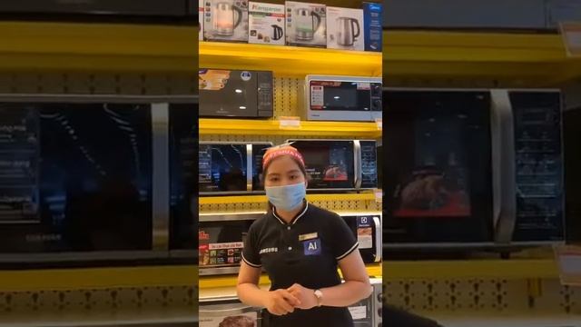 LÒ VI SÓNG SAMSUNG MG23K3575AS/SV смотреть онлайн