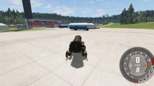 Стреляем из пушки в игре BeamNG drive