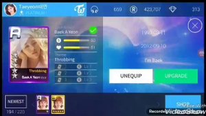 Superstar JYP - Card Upgrade Tutorial [From B to R] Baek A Yeon