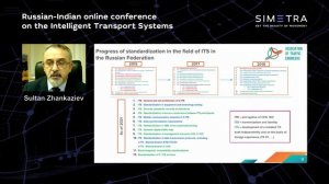 Sultan Zhankaziev. Development of Intelligent Transport Systems (ITS) in Russia