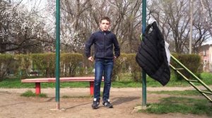 Как сделать попугая на турнике ( обучалка)