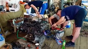 Запуск 1uz fe non vvti на полу