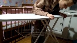 Гладильная доска в разложенном виде